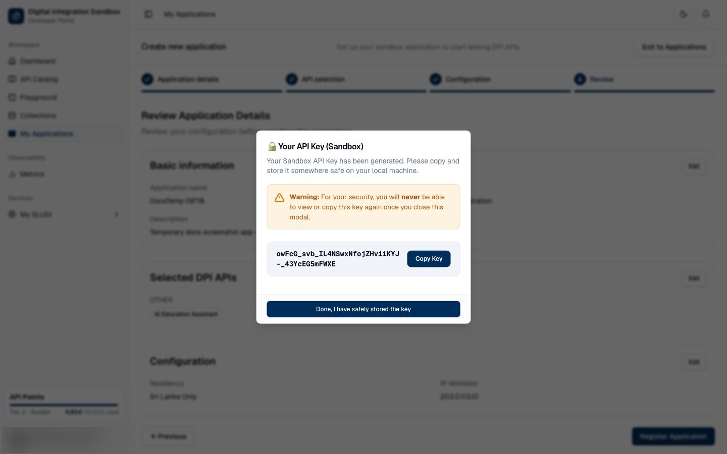 Secure Your API Key