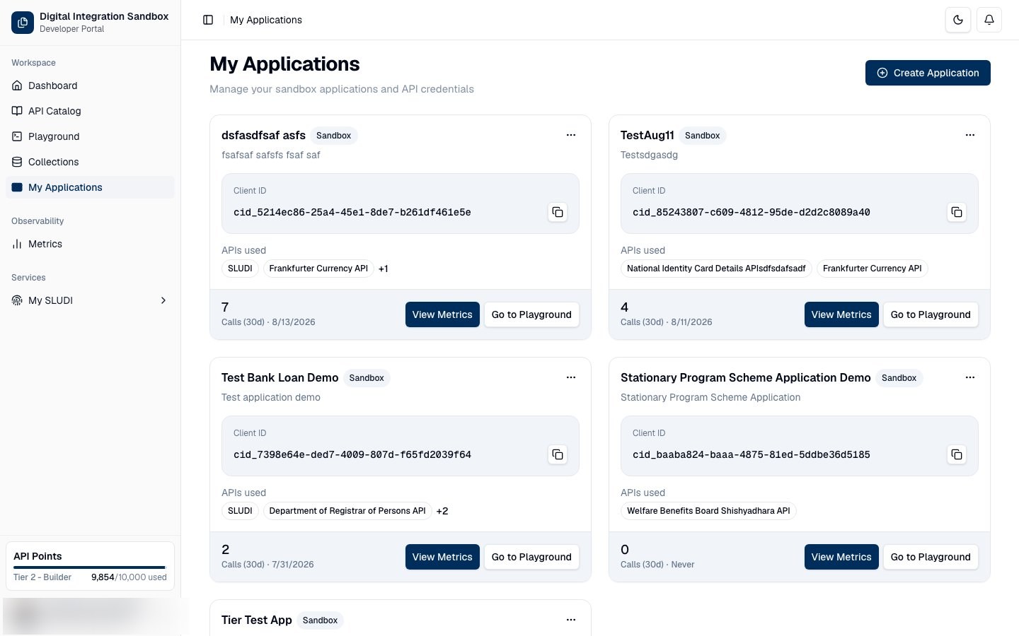Create Application